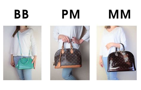 lv alma bag sizes.